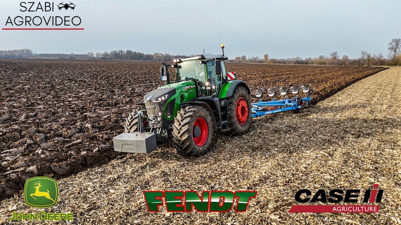 Szántás 2025 | Plowing | Pflügen | Orka [Fendt, Case, John Deere]