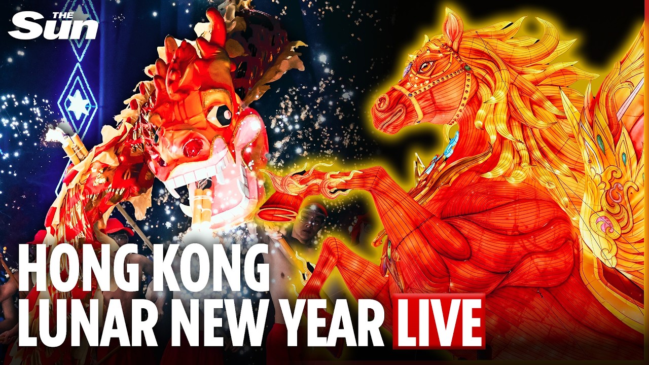 LIVE: Hong Kong brings in the Year of the Fire Horse with epic Chinese New Year Night Parade