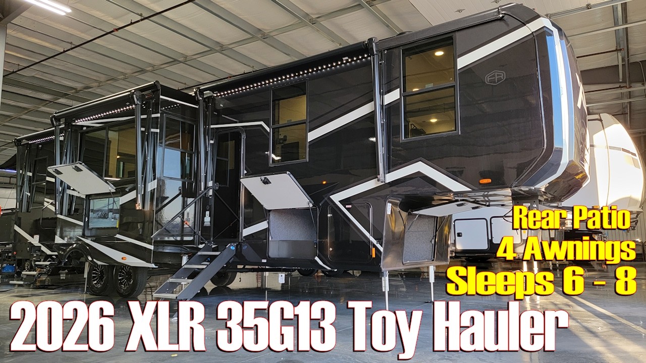 2026 XLR Nitro 35G13 Toy Hauler Fifth Wheel by Forestriver RVs at Couchs RV Nation