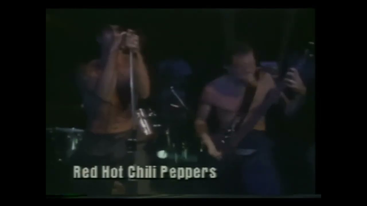 Red Hot Chili Peppers - Backwoods + Funky Crime (Blackbyrd McKnight+D.H. Peligro) [Live, USA, 1988]