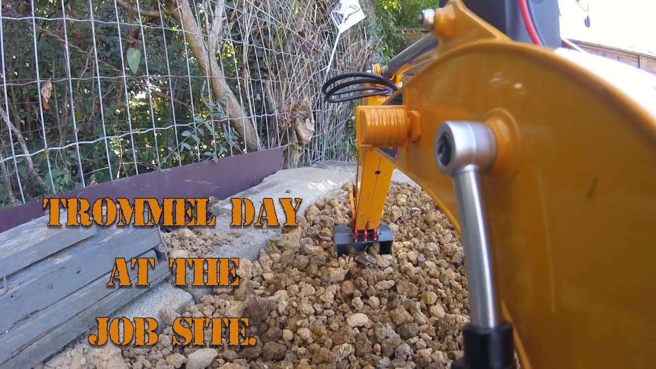 Getting in some Trommel screening before the cold weather. RC Fun.