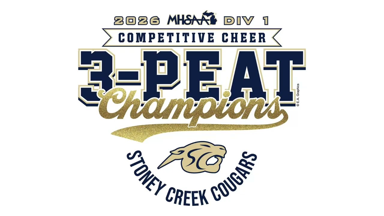 Stoney Creek Varsity Cheer 2026 D1 State Champs view from Coaches videos