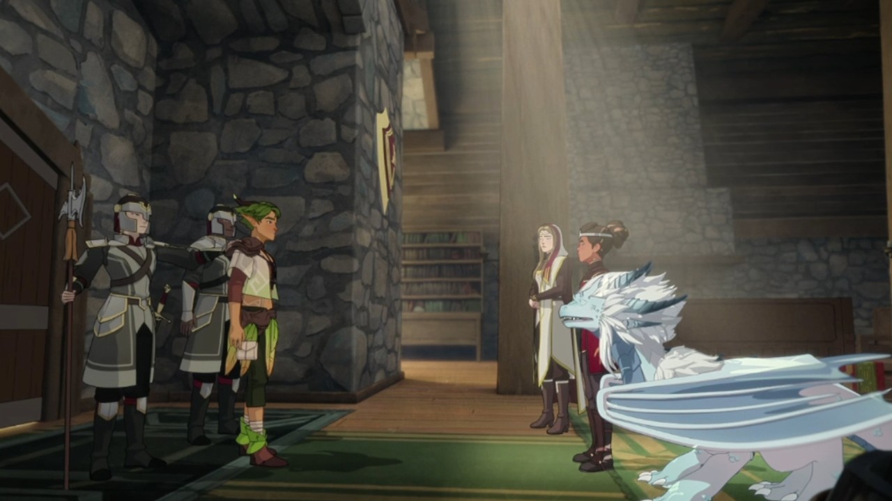 Terry Visits Ezran | The Dragon Prince Season 7 Scene