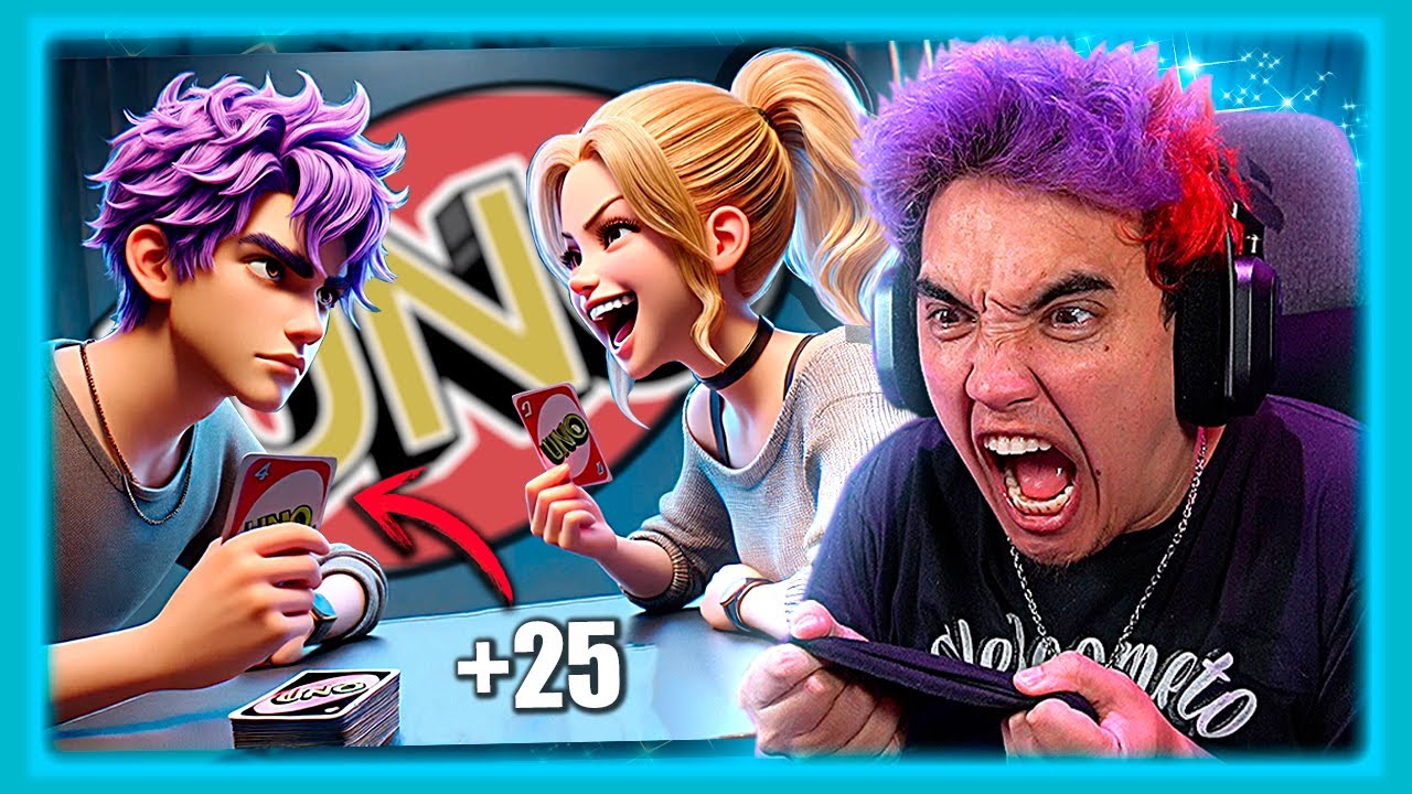 ME TRAGUE 25 CARTAS 😡 UNO Party! Mania | Kick Stream