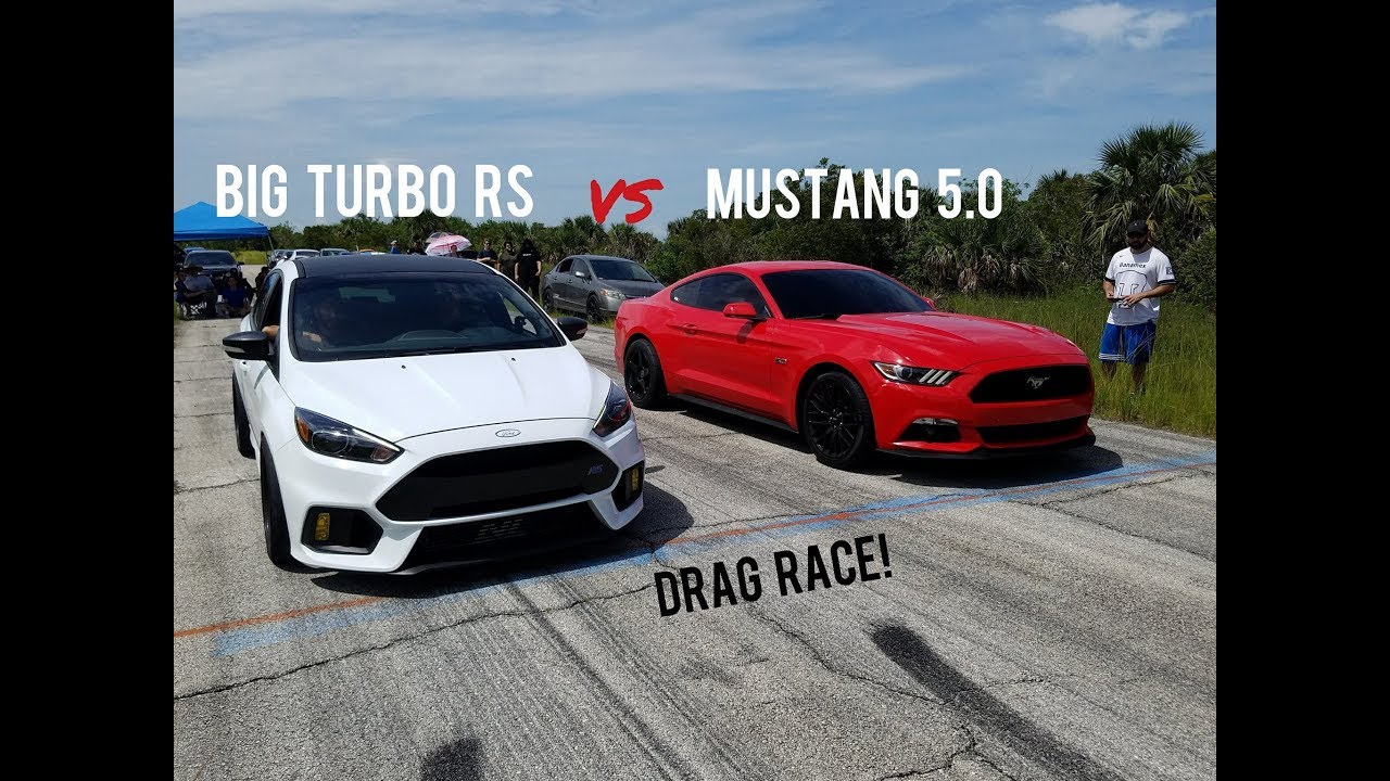 Big Turbo Focus RS vs Mustang 5.0, G8 GXP vs 2v GT, 300ZX, RSX Type S