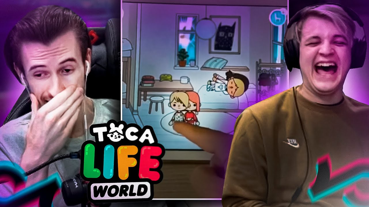 ЗАКВИЕЛЬ и Пятёрка  Смотрят 💖СЕРИАЛ СТРАННАЯ ЛЮБОВЬ 💖TOCA BOCA ТИК ТОК | Нарезка стрима ФУГАTV