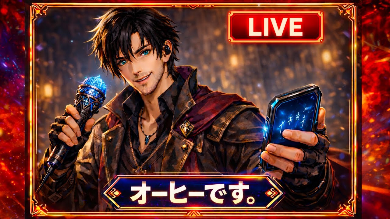 ゲーム生配信で収益化を目指す男 【ロマサガRS＆GBサ・ガ3】  明日のガチャはどうなった？雑談して関門放置したらGBサ・ガ3やろう。　生配信。