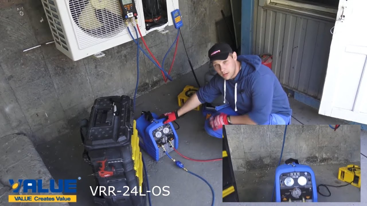 Как сохранить фреон. Станция регенерации  value vrr-24L-OS