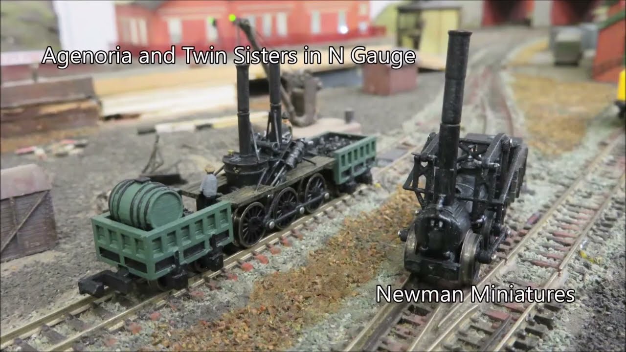 Agenoria and Twin Sisters in N Gauge