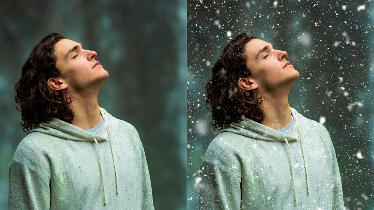Tutorial - Efeito de neve realista - Photoshop