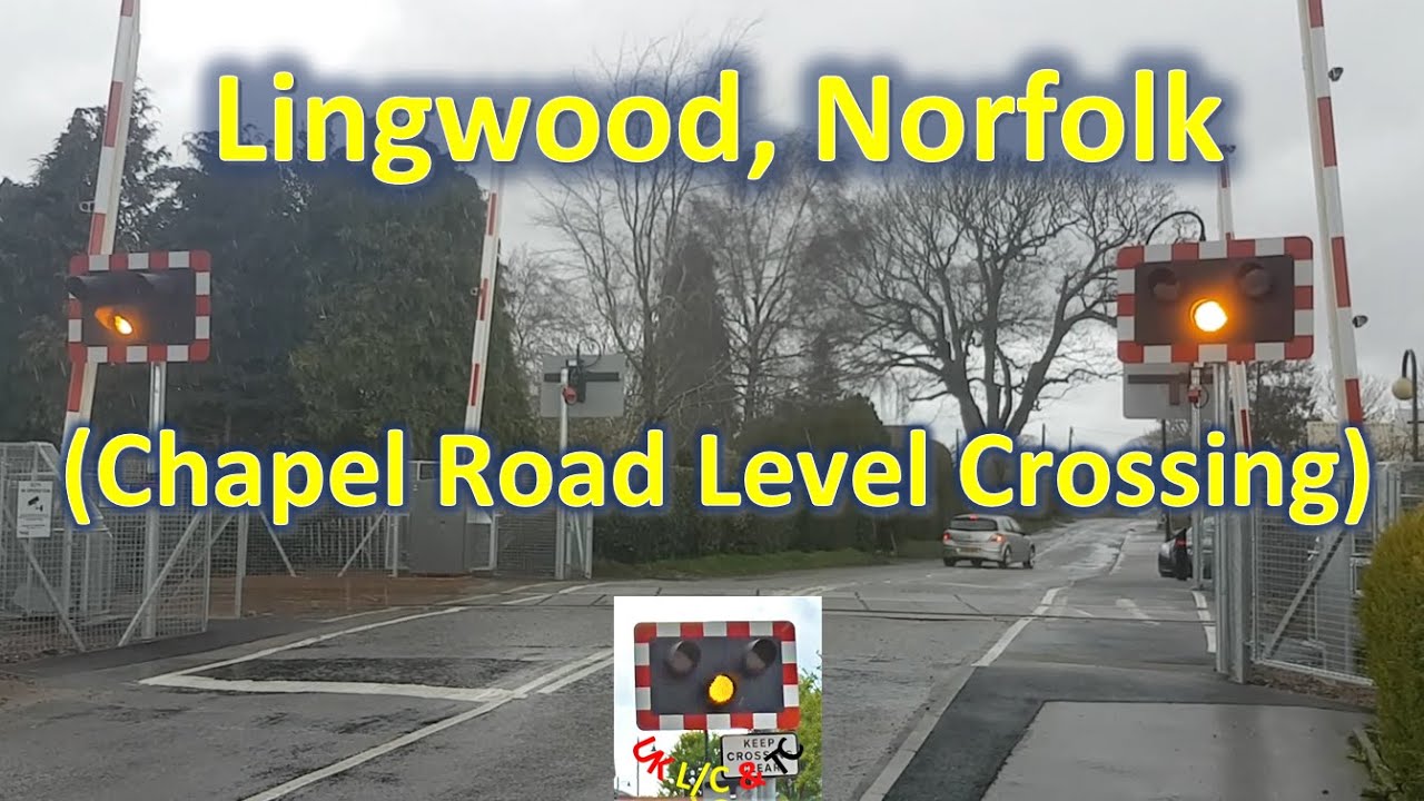 All-New Upgrade at Lingwood (Chapel Road) Level Crossing, Norfolk