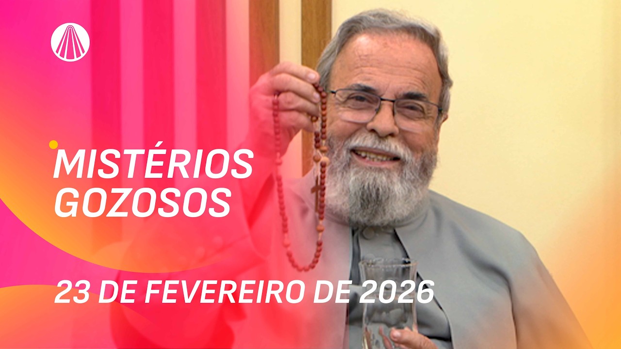 Terço de Aparecida com Pe. Antonio Maria - 23 de fevereiro 2026 [Mistérios Gozosos]