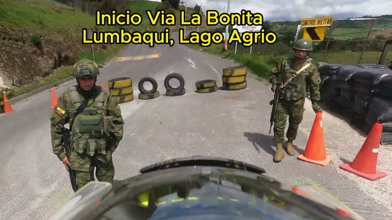 Quito, Julio Andrade, La Bonita, Lumbaqui, Lago Agrio