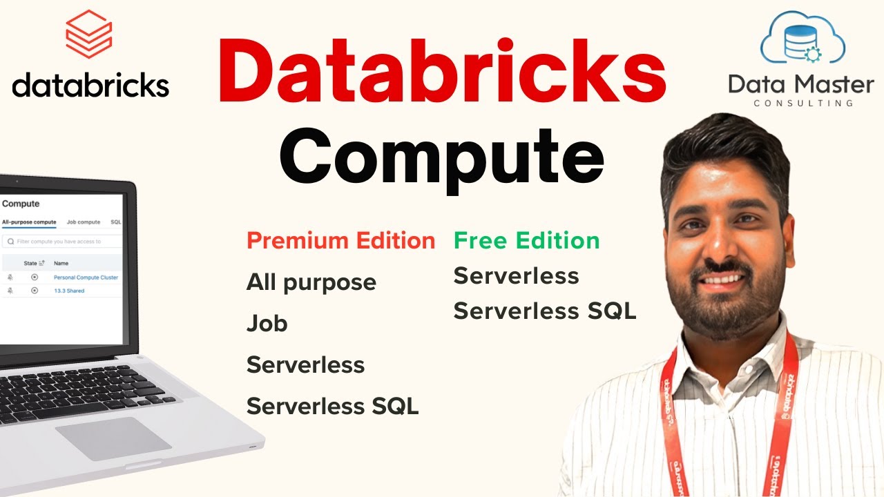 Databricks Computes Explained (2025) 🔥 | All-Purpose vs Job vs Serverless + Free Edition Secrets!
