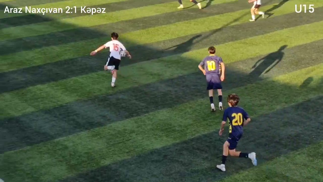 Araz Naxçıvan 7:1 Kəpəz.  AFFA U15 liqası.  21.02.2026.