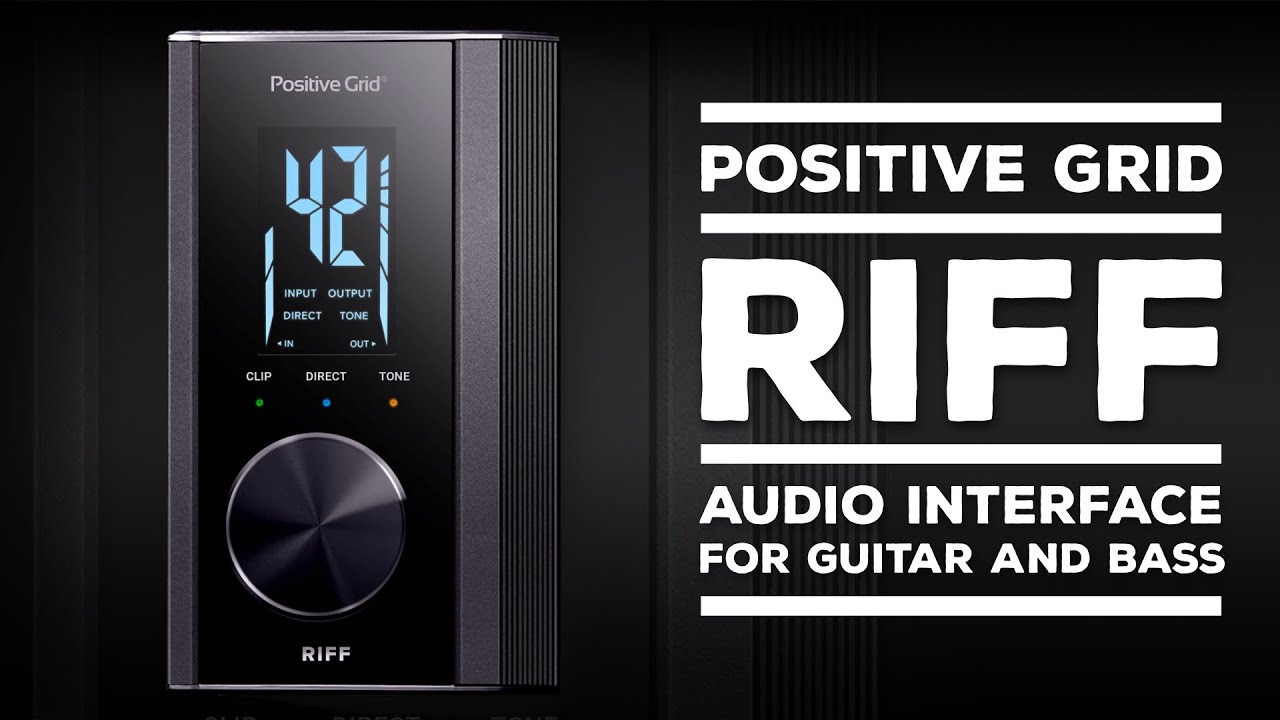 Hračky na hraní #31 - Positive Grid RIFF Audio Interface