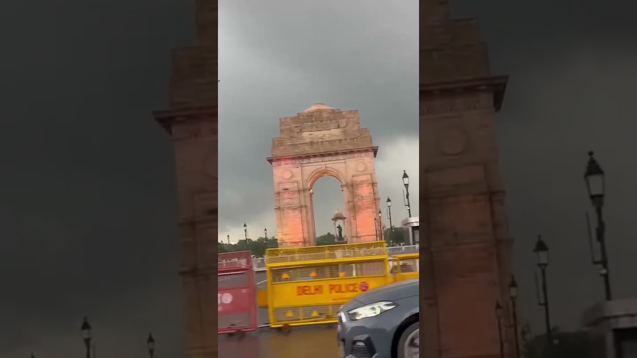 India gate, Delhi India, YouTube power viral video