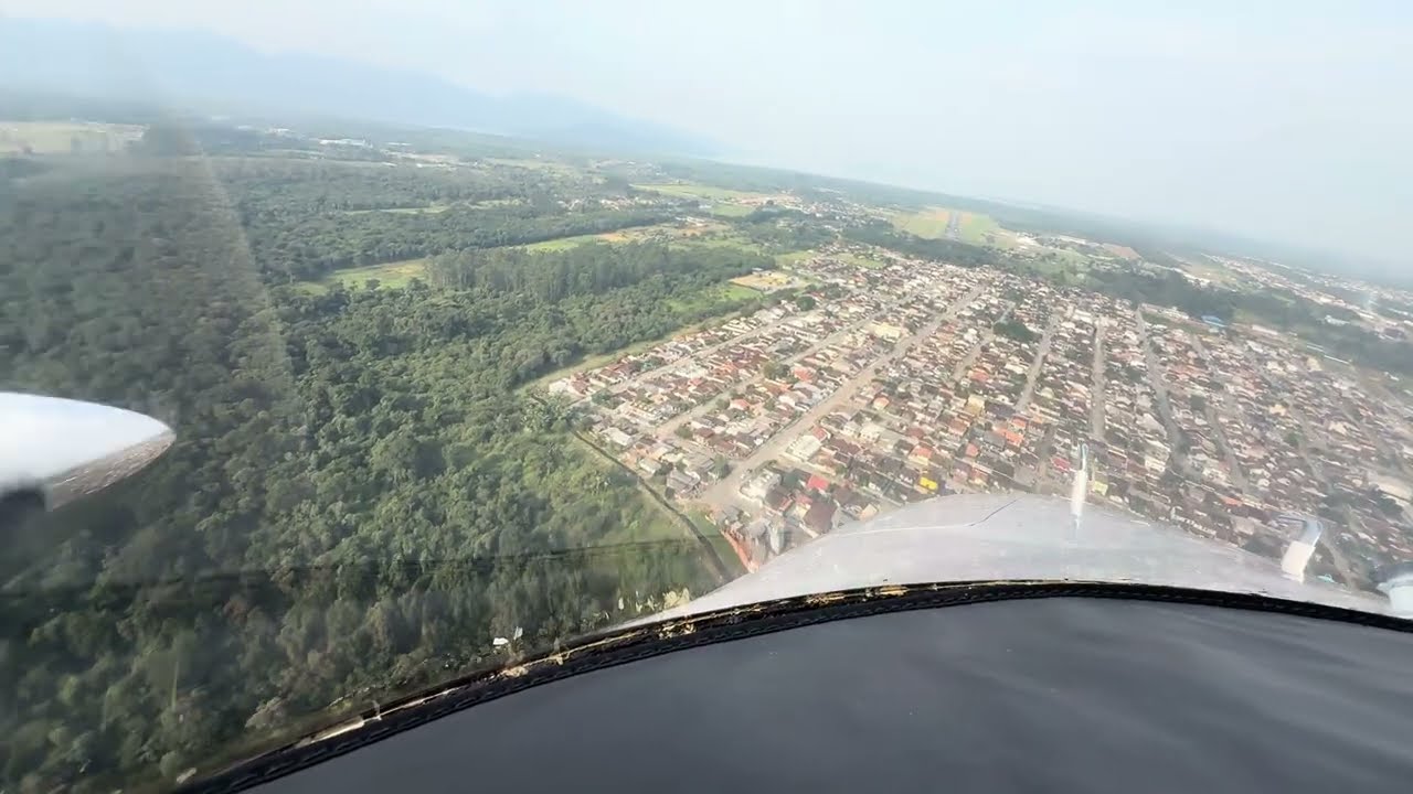 Pouso em Joinville/SC (SBJV) - Embraer Xingu II