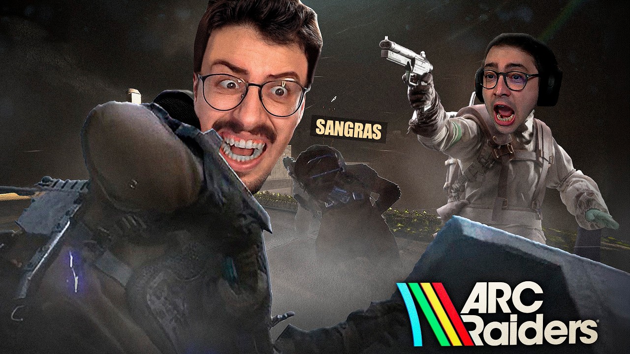 OS ZÉ LOOTINHOS ESTÃO DE VOLTA! - ARC RAIDERS com ALANZOKA e SANGRAS!