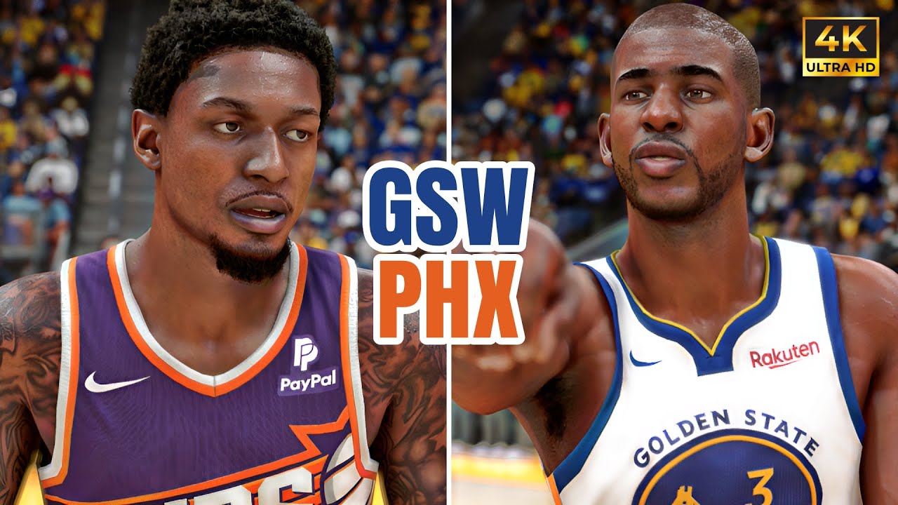 WARRIORS vs SUNS (PS5) - NBA 2K24 [4K UHD]