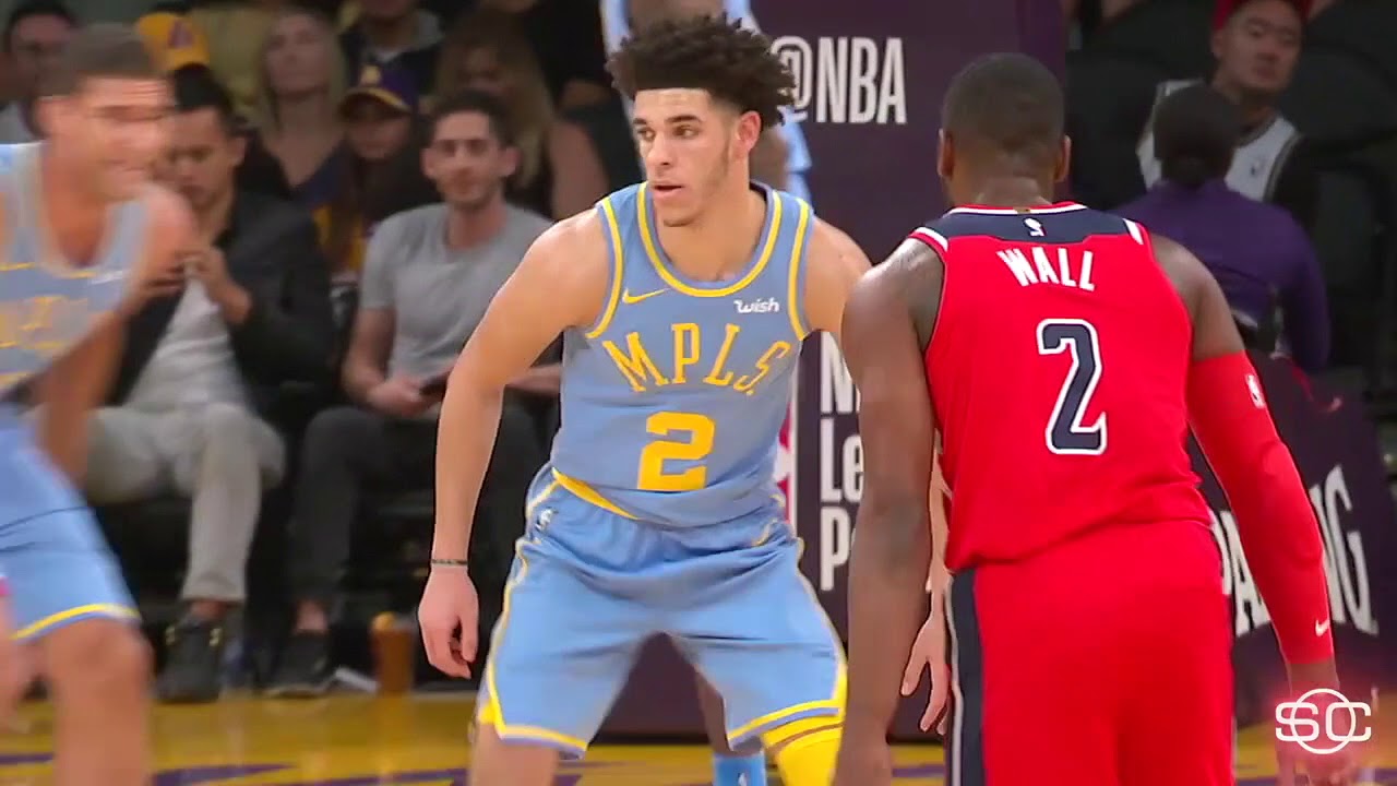 Lonzo Ball vs. John Wall: 1-on-1 game highlights for Lakers vs. Wizards | ESPN