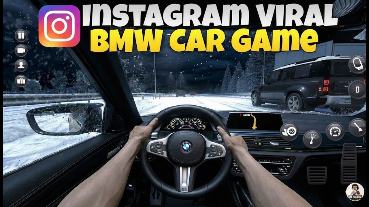 I Play Instagram Viral Bmw Car Game | Insane Graphic On Mobile #viral #games