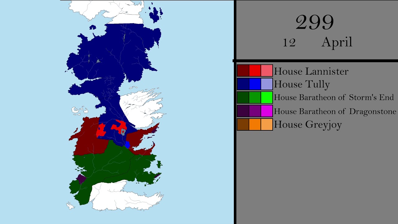 The War of the Five Kings: Every Day