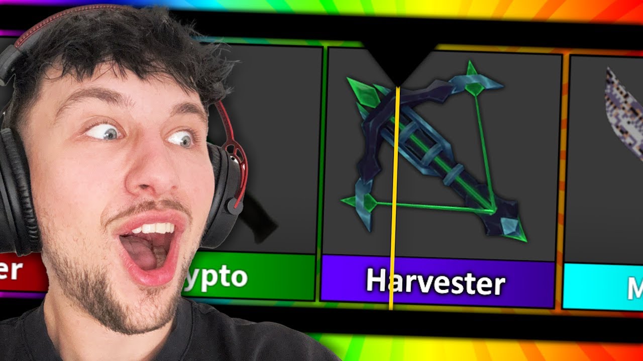 If I Unbox a Harvester Godly YOU KEEP IT.. if not YOU DIE!