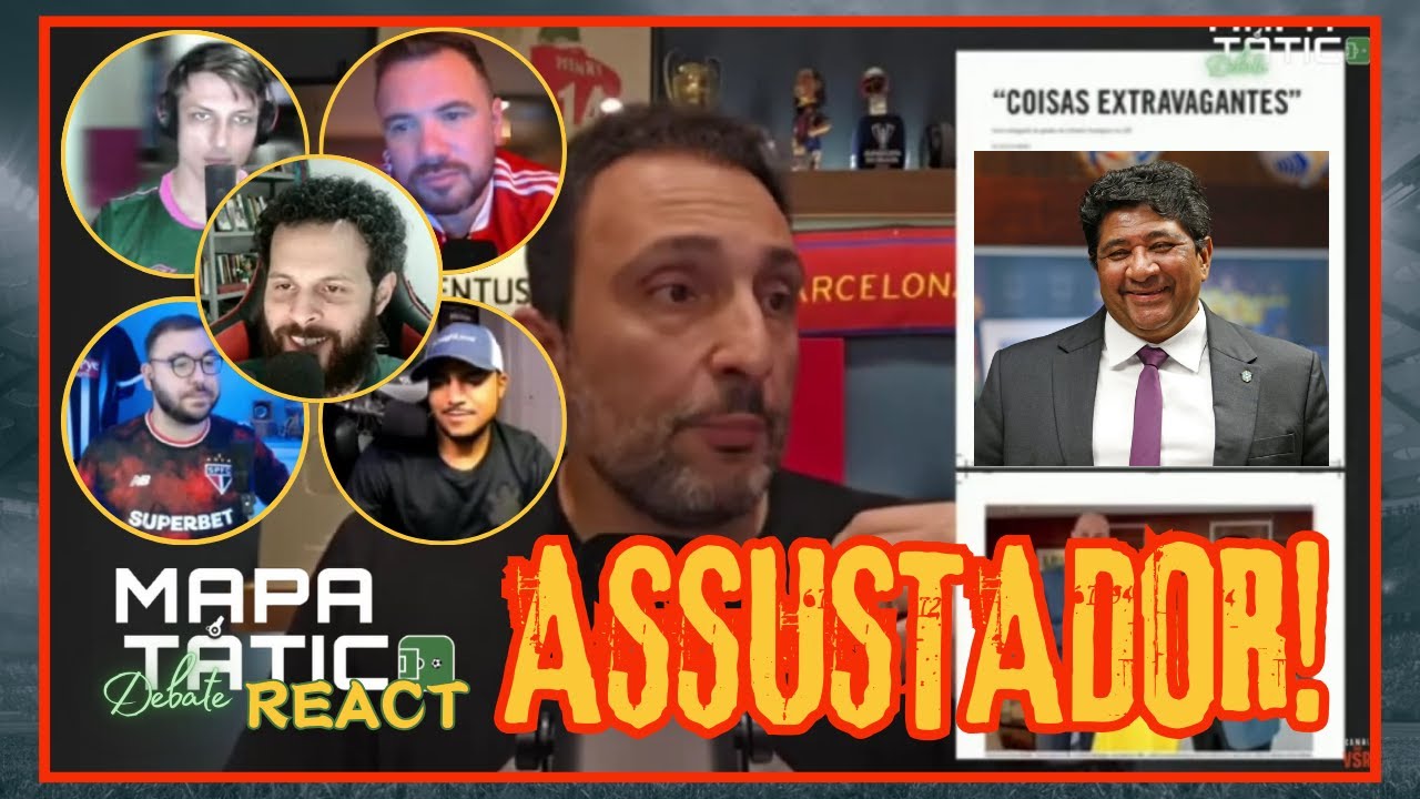 REACT:🧨 VSR DETONA ESC&Acirc;NDALO DE AUMENTO NA CBF! DIRIGENTES NADAM EM DINHEIRO E FUTEBOL BR AFUNDA💸⚽