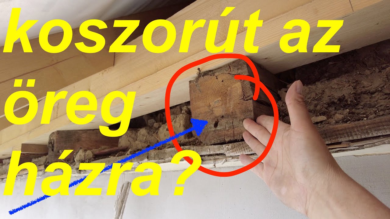 Ácsok fétise a betonkoszorú. Erre figyelj, ha felújítasz. Rossz koszorút inkább ne építs!