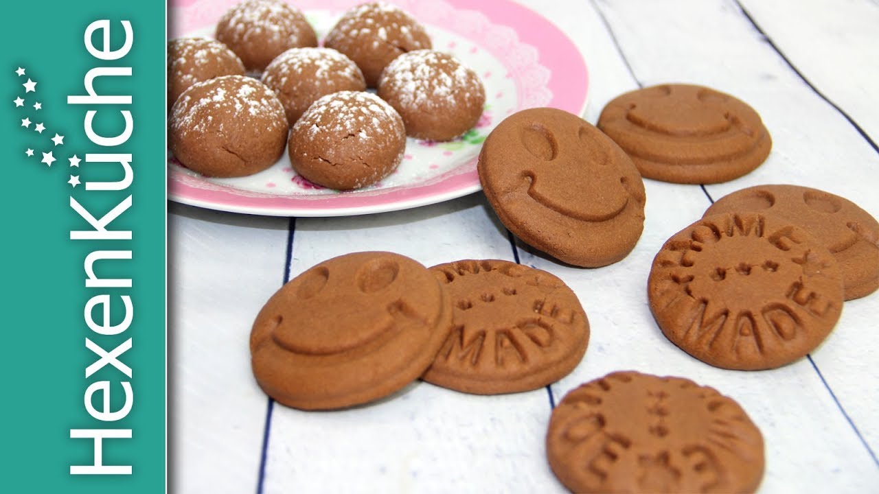 🌰🌰🌰 Schnelle Nutella Plätzchen / Kekse / nur 4 Zutaten 🌰 Keksstempel 🌰 Thermomix TM5 Rezept
