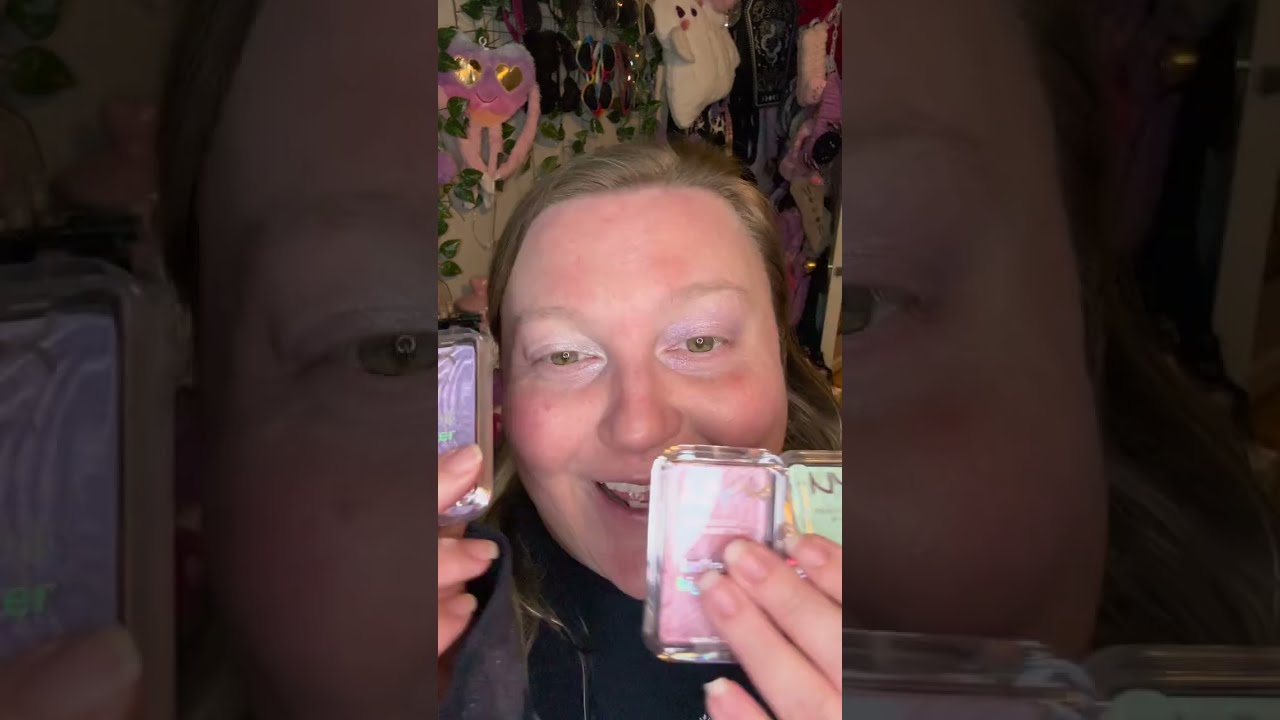 Testing out the new NYX Buttermelt Highlighters! ✨ Swatching on fair cool-toned skin!