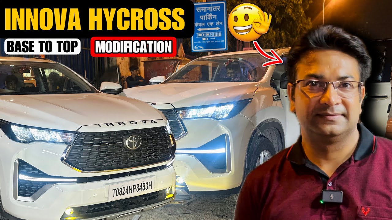 Hycross Ultimate Base To Top Makeover🔥| Innova Hycross Modified😱