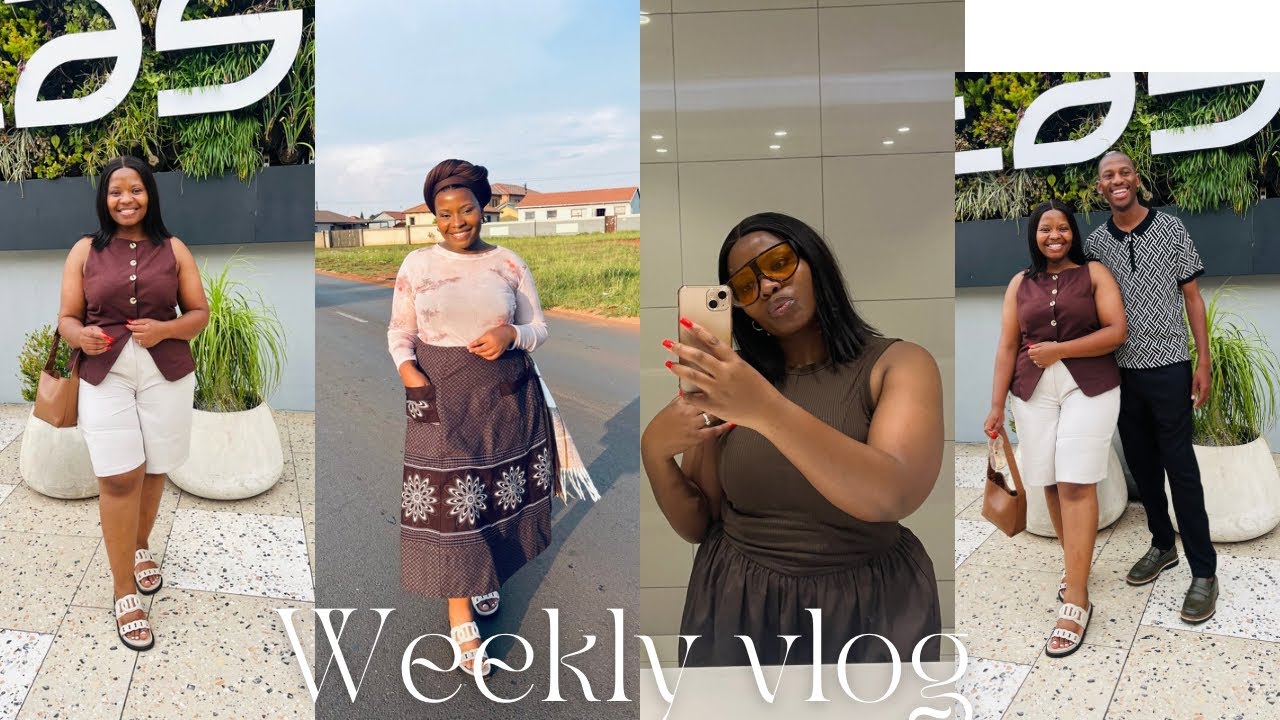 Weekly vlog: Healthy habits| shopping| Galavanting with my man…