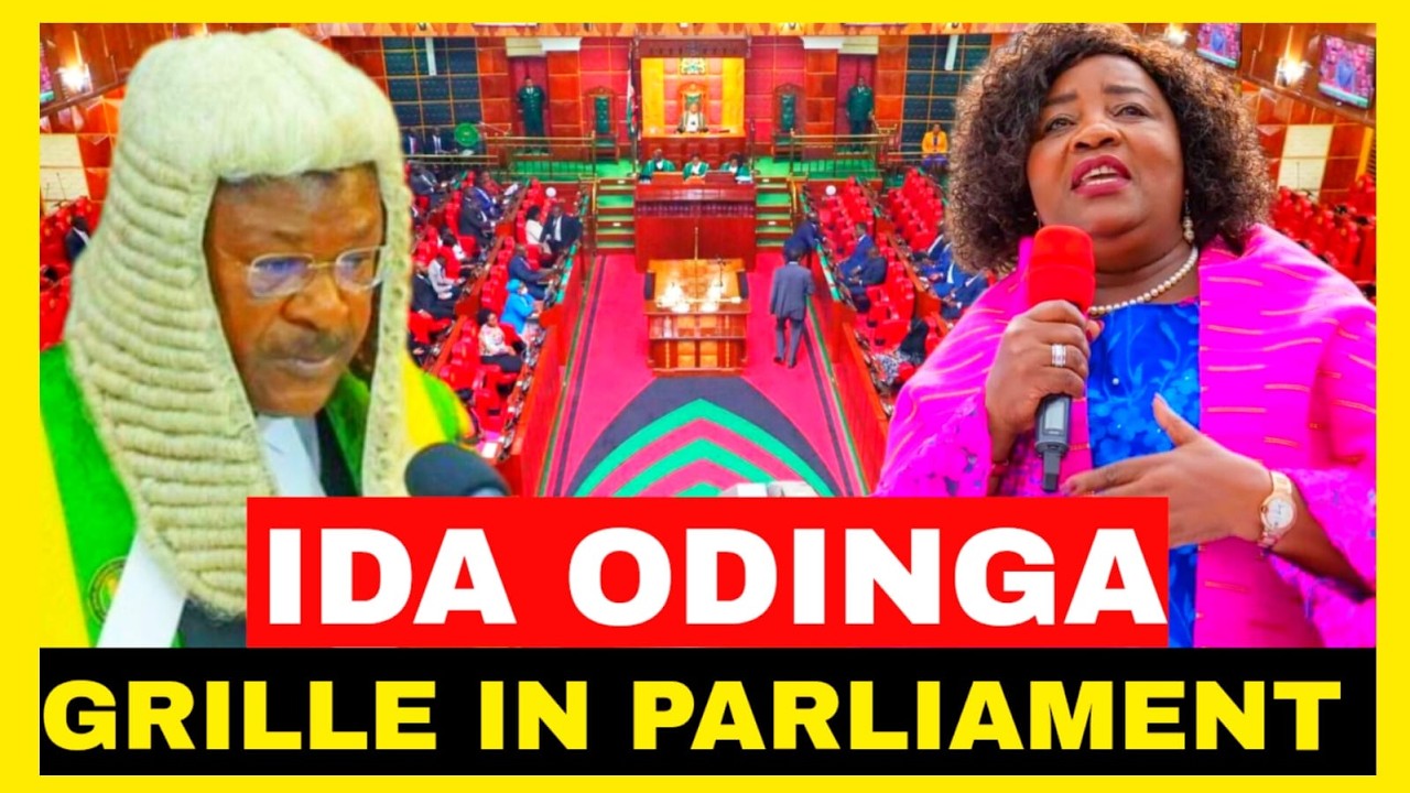 LIVE:IDA ODINGA  FACE PARLIAMENT COMMITTE FOR VETTING