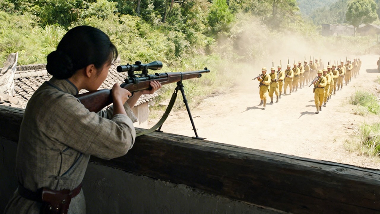 不起眼的村姑竟是頂級狙擊手，一人殲滅1000日軍⚔️ 功夫 | Kung Fu | 武打 | 抗日