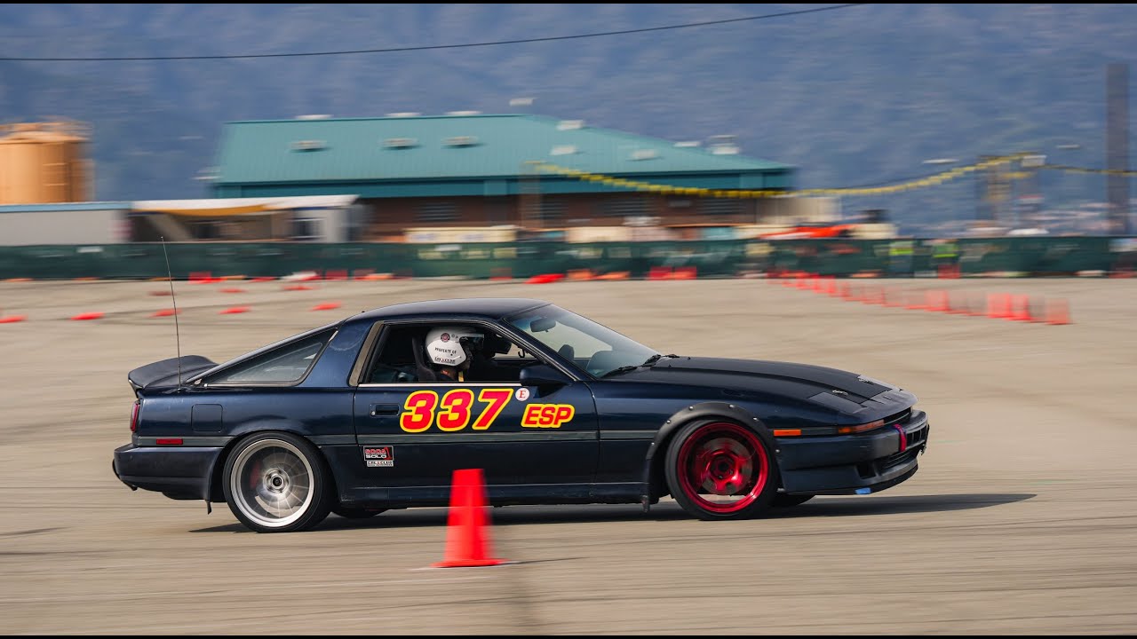 Cal Club Autocross Round 1 - January 25, 2026 - Toyota Supra MK3