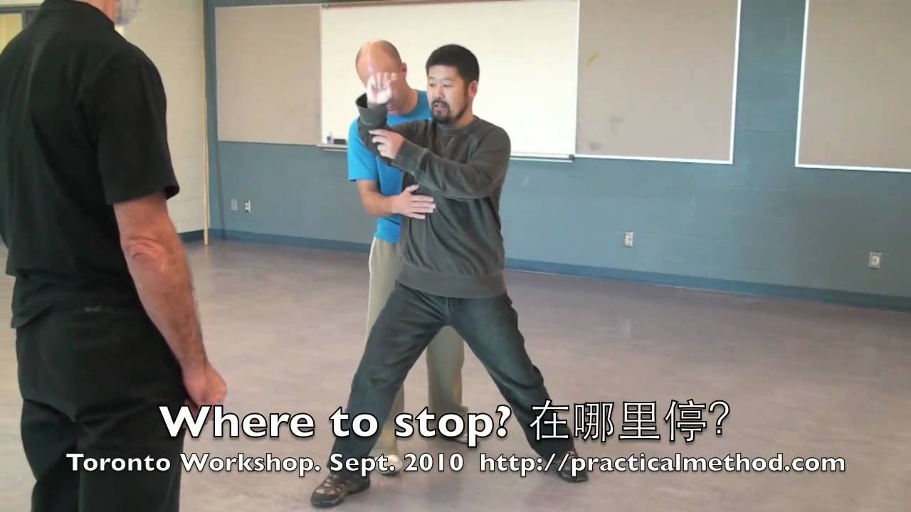 Taiji push hands seminar in Toronto