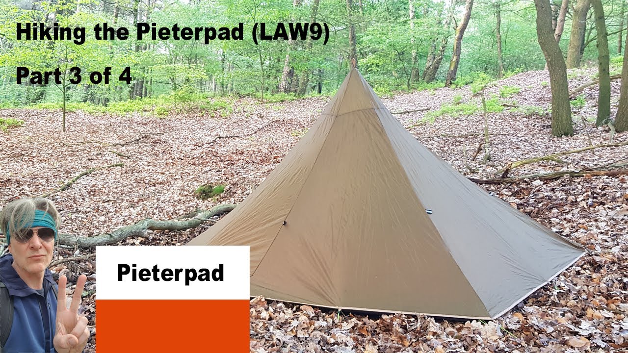 Pieterpad, solo hiking, LAW9, wild camping (Hexpeak tent), part 3 of 4