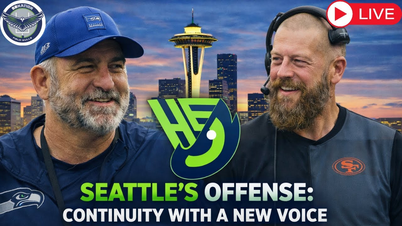 What Brian Fleury Means For Darnold & The Offense | Hawks Eye Live | with Dan Viens