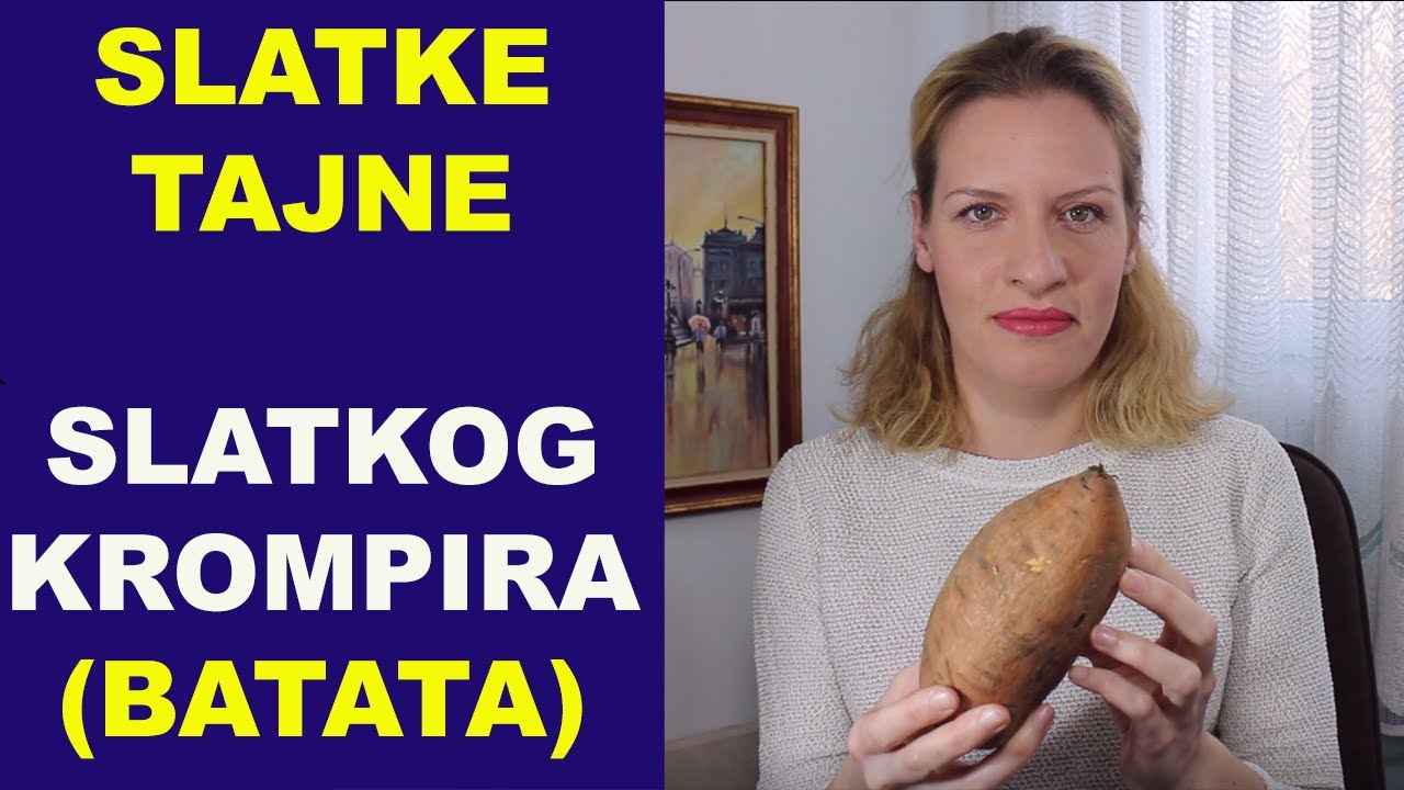Slatke tajne slatkog krompira (batata)/dr Bojana Mandić