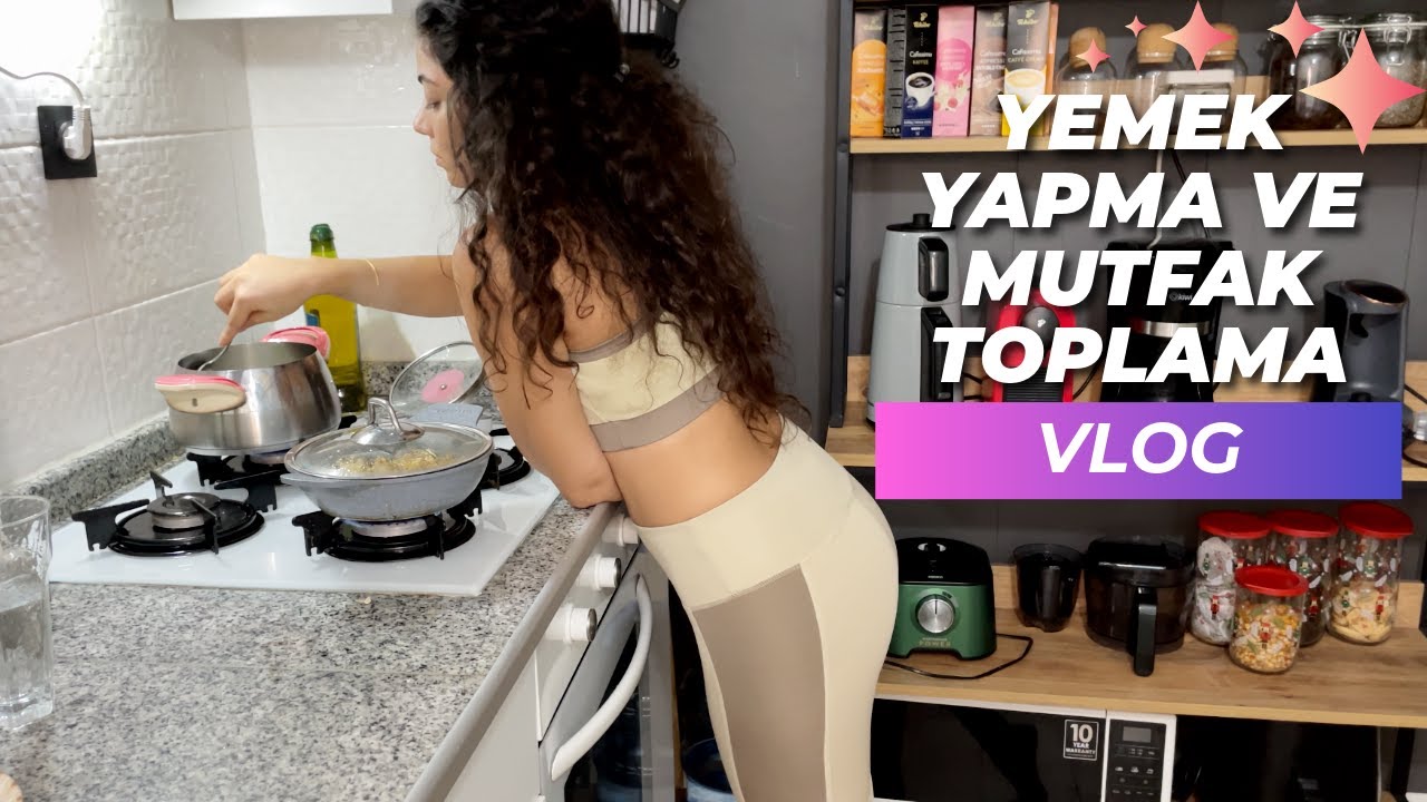 Yemek yapma ve mutfak toplama vlog | #temizlikvlog #clean #cleaning #food