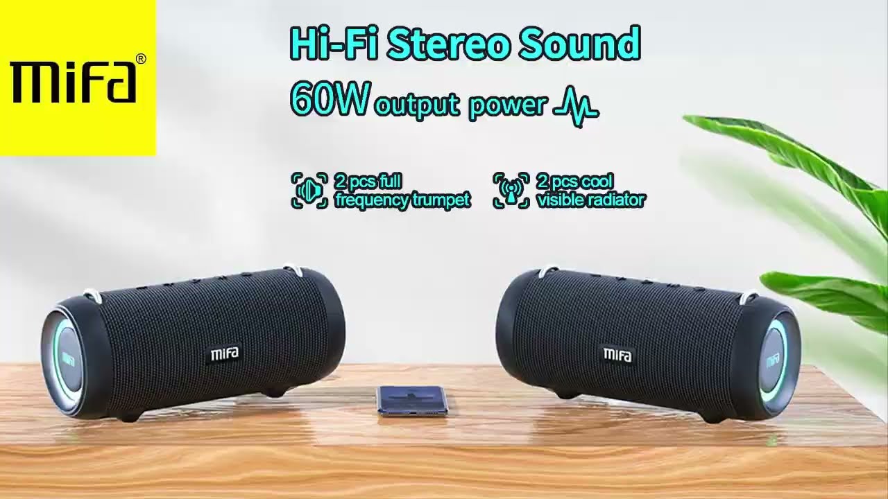 Unleash Power and Portability with MIFA WildRod Bluetooth Speaker!