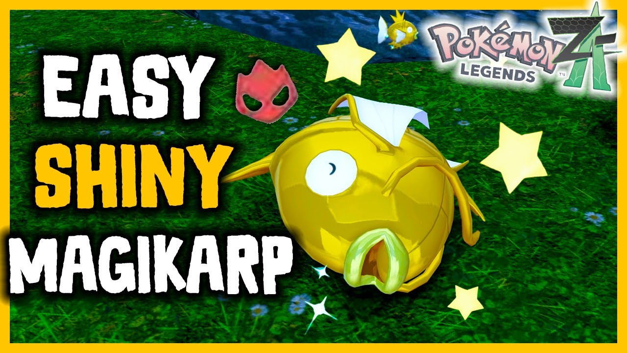 Как легко получить Альфа-Магикарпа – Pokémon Legends Z-A 🐟💪
