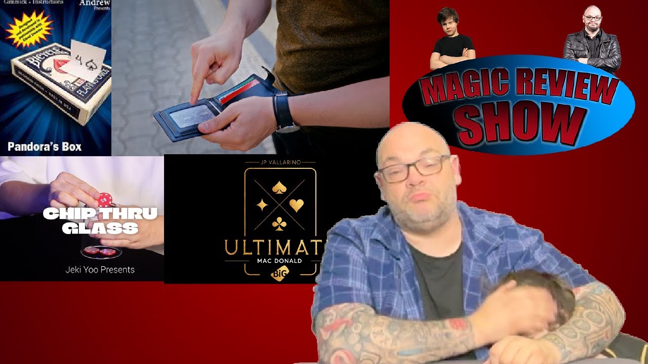 Chip Thru Glass, New Wave, Ultimate Mac Donald & Pandora's Box | Craig & Ryland's Magic Review Show