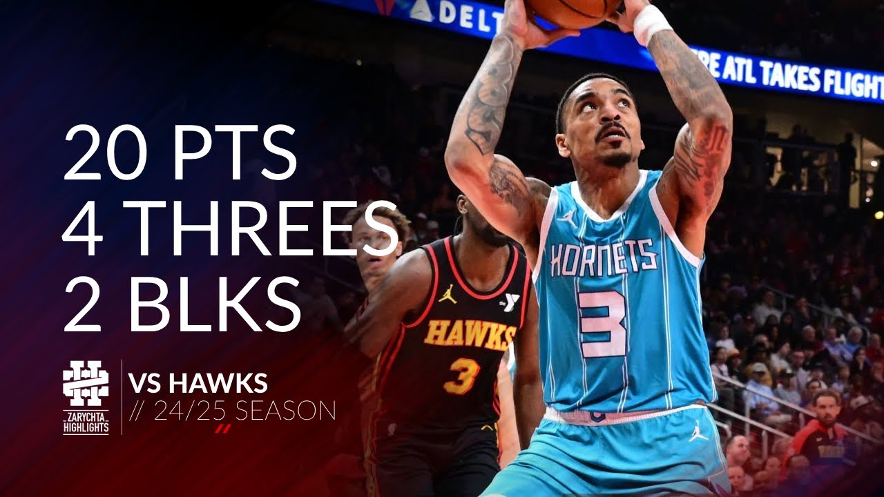 DaQuan Jeffries 20 pts 4 threes 2 blks vs Hawks 24/25 season