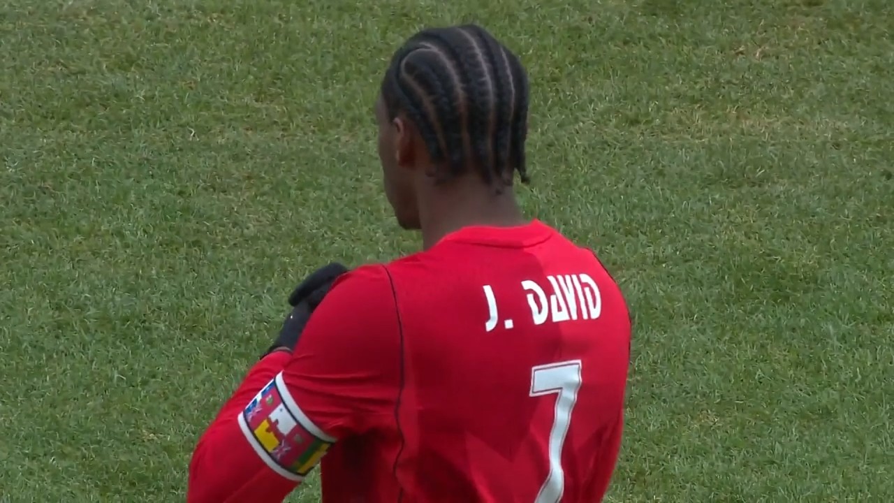 Jonathan David vs Iceland (28/03/2026) HD 1080i