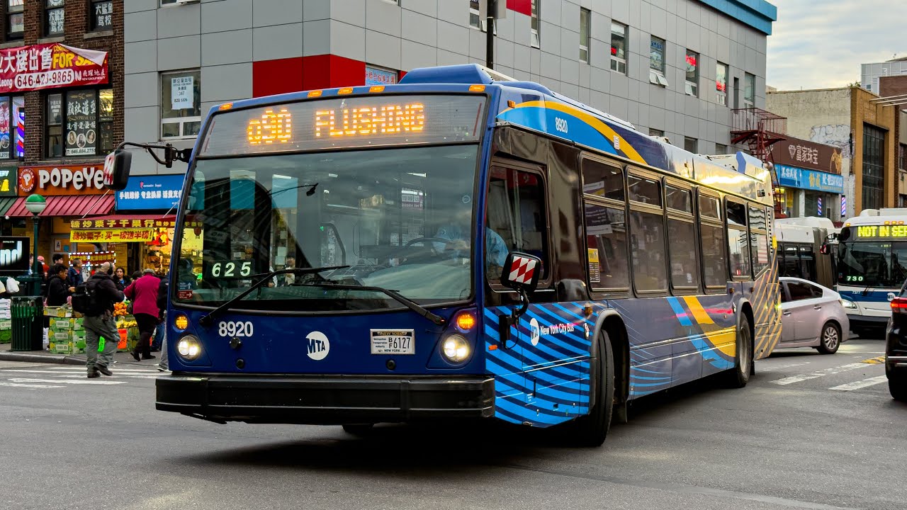 New York City Bus Compilation in Flushing Queens #6