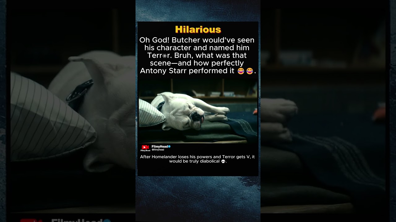 In The Boys S5, Butcher's Dog is Diabolical💀.