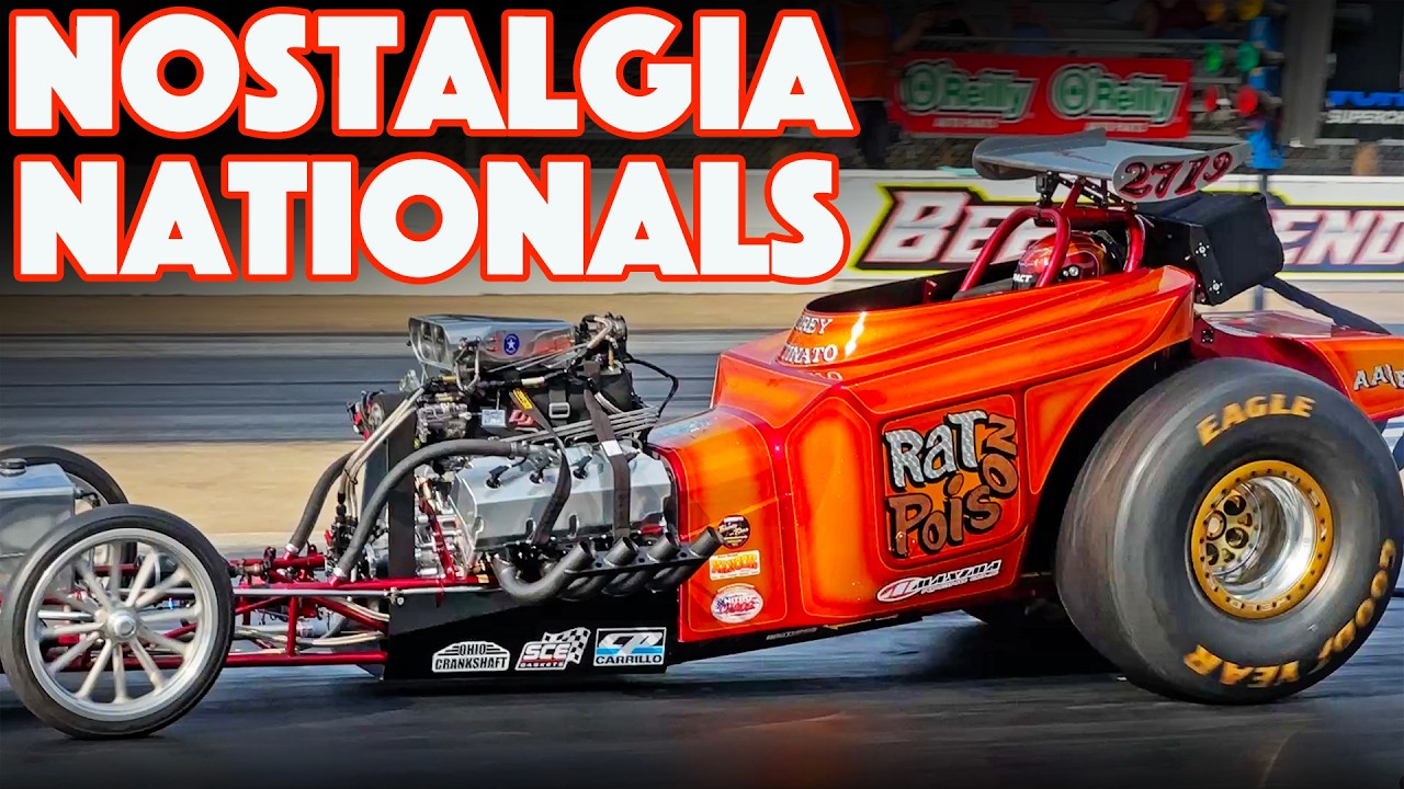 Drag Racing HISTORY Lives On at the 2025 NHRA Nostalgia Nationals!